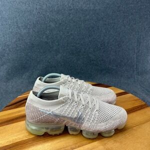 Nike Air Vapormax Flyknit Women's Size 7 Running Shoes Chrome Sunset Glow